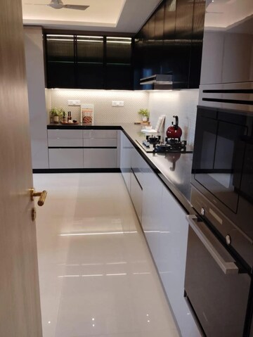 Kitchen in 4 BHK Apartment at Lodha Trump Tower, Worli – for Rent