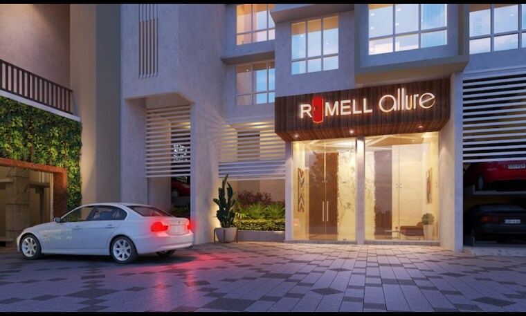 Exterior View, romell-allure 2 Bedroom 606 Sq.Ft. Apartment In Borivali East Mumbai 8489098