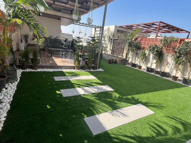 Terrace, gandhi path 4 Bedroom 3500 Sq.Ft. Independent House In Gandhi Path Jaipur 8489131