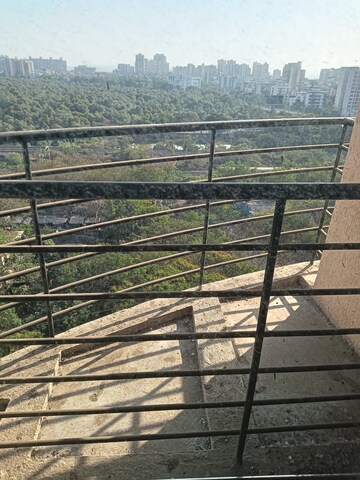 Balcony in 3 BHK Apartment at Sangharsh CHS, Nerul Sector 25 – for Rent