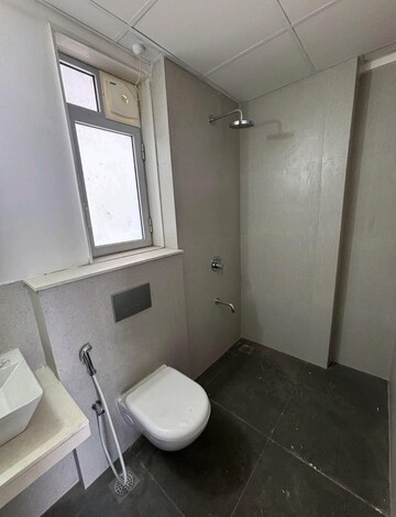 Bathroom in 2 BHK Apartment at Piramal Vaikunth, Balkum Pada – for Rent