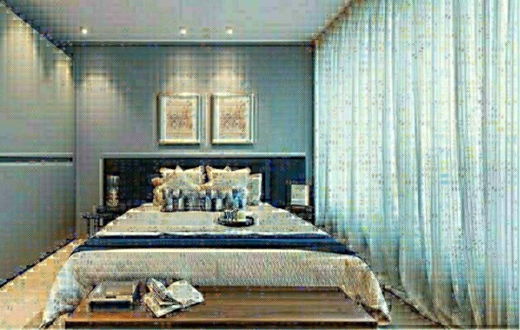 Bedroom, kanakia-levels 4 Bedroom 1627 Sq.Ft. Apartment In Malad East Mumbai 8489257