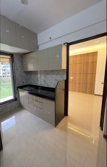 Kitchen in 1 BHK Apartment at Sumathinath Shalibhadra Amora, Nalasopara West – for Sale