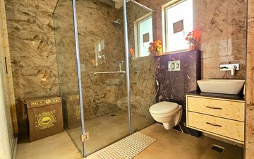 Living Room in 3.5 BHK Villa at High Ground – for Sale