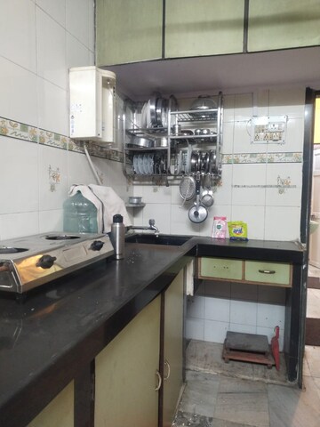Kitchen in 1 BHK Apartment at Omkar CHS Kurla East, Kurla East – for Rent
