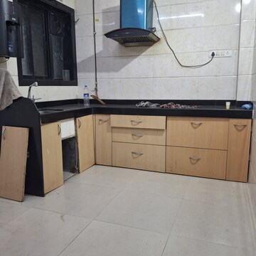 Kitchen in 2 BHK Apartment at Kopar Khairane – for Rent