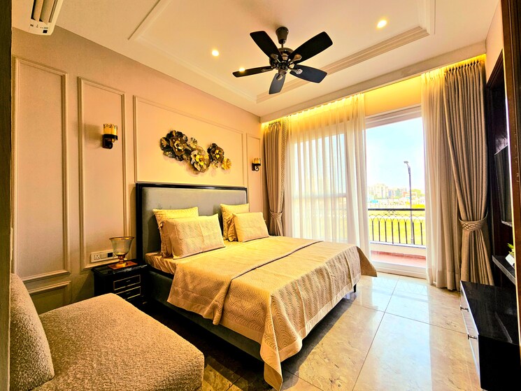 Bedroom, ramgarh bhudda 3 Bedroom 1675 Sq.Ft. Builder Floor In Ramgarh Bhudda Zirakpur 8489313