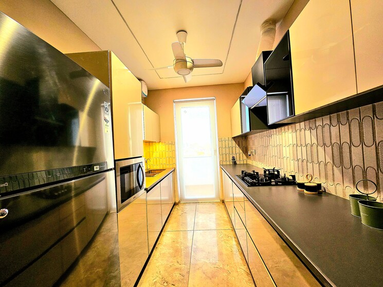 Kitchen, ramgarh bhudda 3 Bedroom 1675 Sq.Ft. Builder Floor In Ramgarh Bhudda Zirakpur 8489313