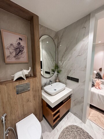 Bathroom in 3 BHK Apartment at BPTP The Deck, Sector 82 – for Sale