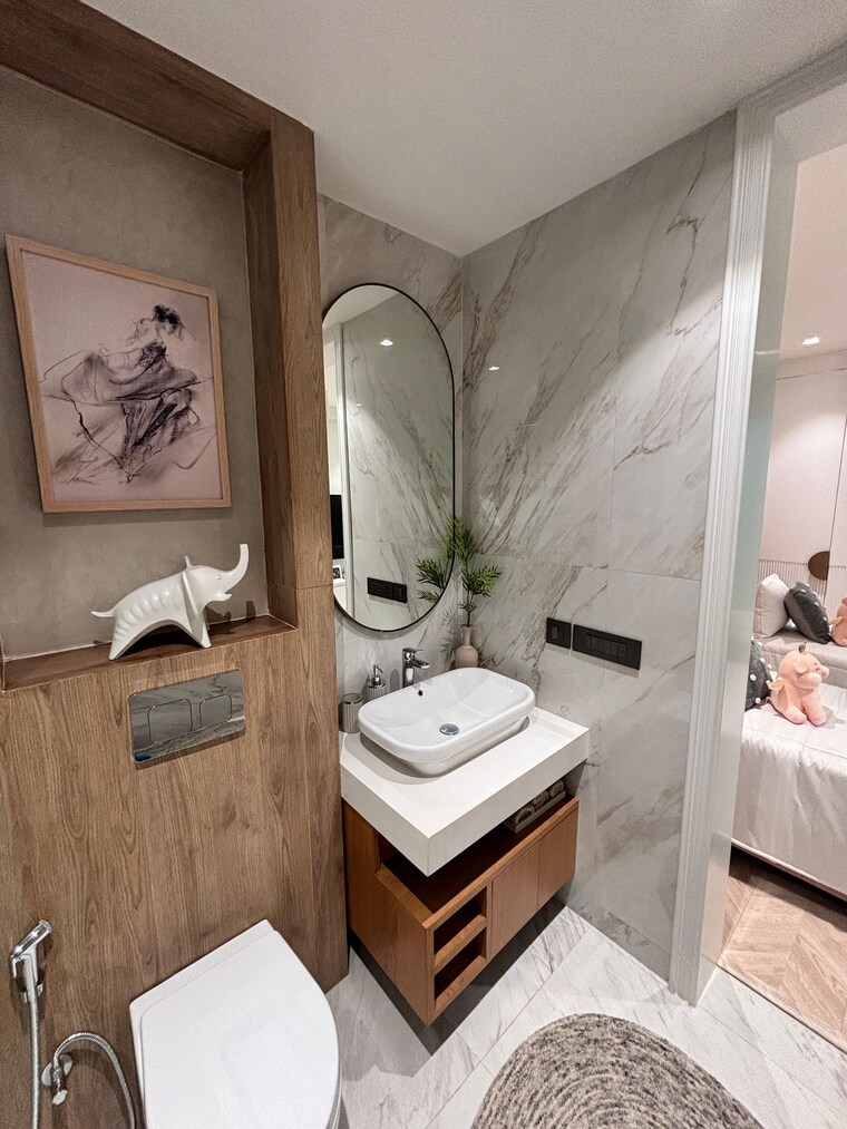 Bathroom, bptp-the-deck 3 Bedroom 3300 Sq.Ft. Apartment In Sector 82 Faridabad 8489323