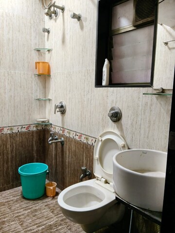 Bathroom in 2 BHK Apartment at Pradnya Apartment Vakola, Vakola – for Rent