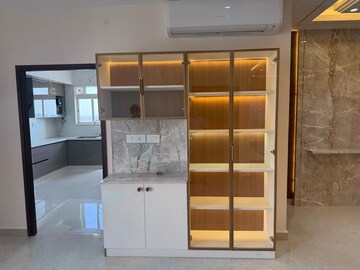 Living Room in 3 BHK Apartment at Rajapushpa Provincia, Narsingi – for Rent