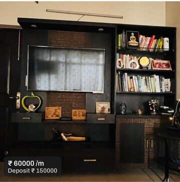 Living Room in 3 BHK Apartment at Sam Palm Olympia, Sector 16c Greater Noida – for Rent