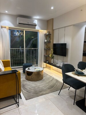 Living Room in 2 BHK Apartment at Godrej Bliss Kandivali, Kandivali East – for Sale