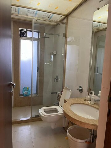 Bathroom in 4 BHK Apartment at Raj Grandeur, Powai – for Rent