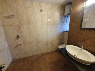 Bathroom in 3 BHK Apartment at Rajapushpa Provincia, Narsingi – for Rent