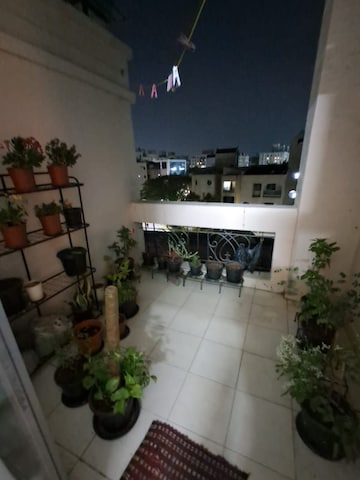 Balcony in 1 BHK Apartment at Lunkad Zodiac, Viman Nagar – for Rent
