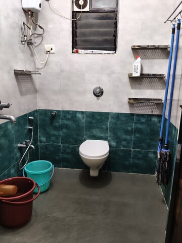 Bathroom in 2 BHK Apartment at Krishna Galaxy Santacruz, Santacruz East – for Rent