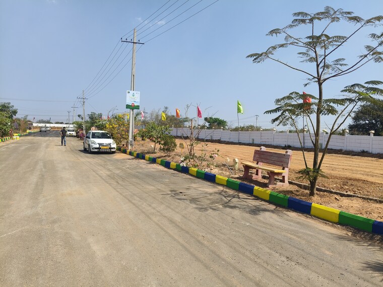 Exterior View, yuva-park  190 Sq.Yd. Plot In Shadnagar Hyderabad 8489517