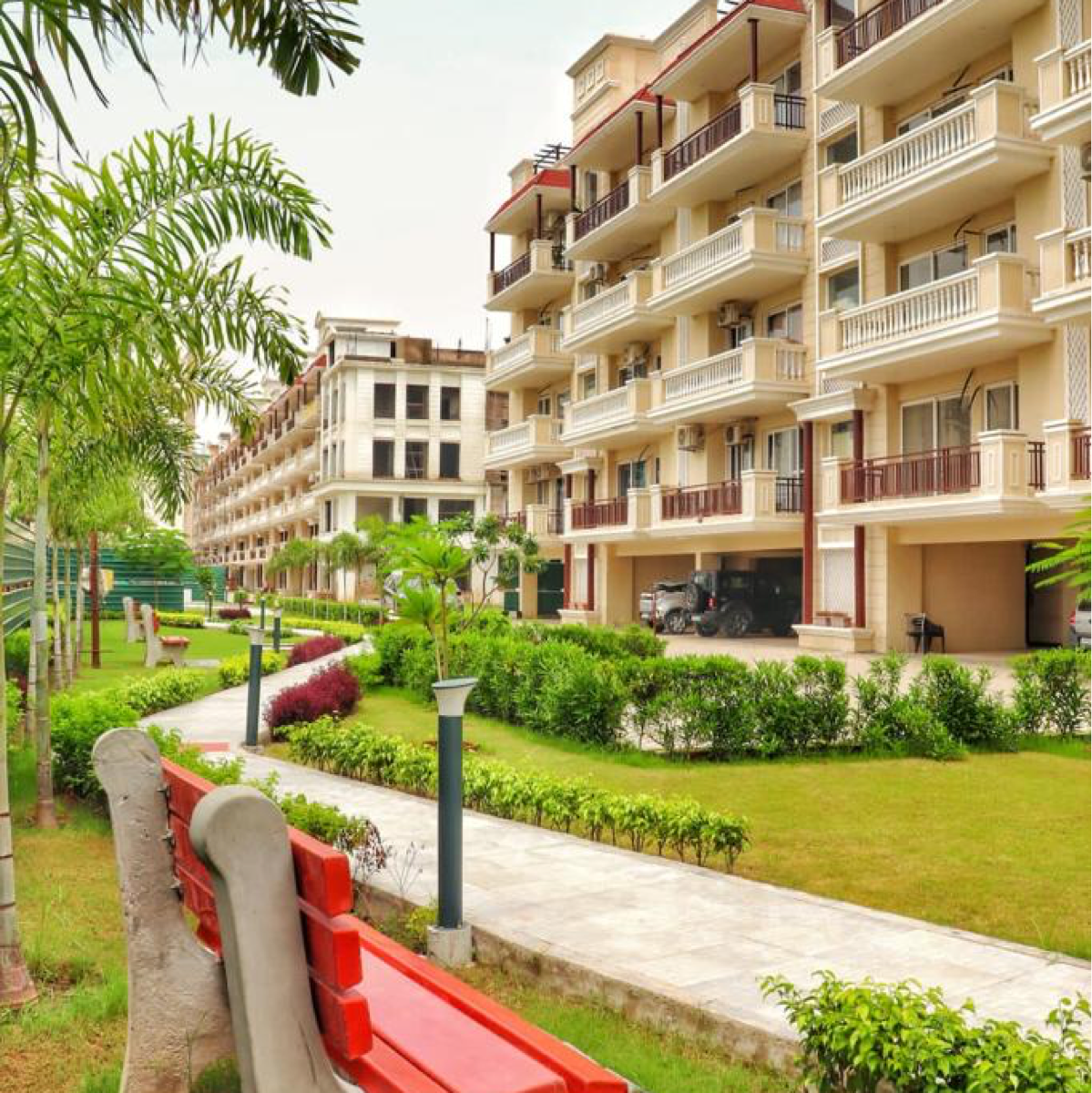 3 BHK + Pooja Room 1900 Sq.Ft. Apartment in Green Valley Residencia