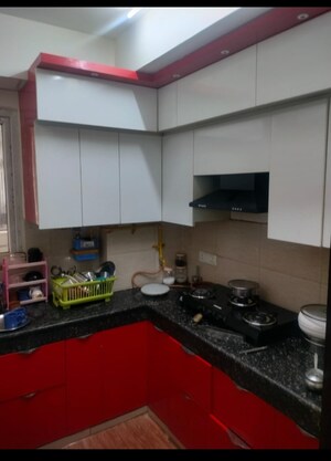 Kitchen in 2 BHK Apartment at Bankey Bihari Aggarwal Heights, Raj Nagar Extension – for Sale