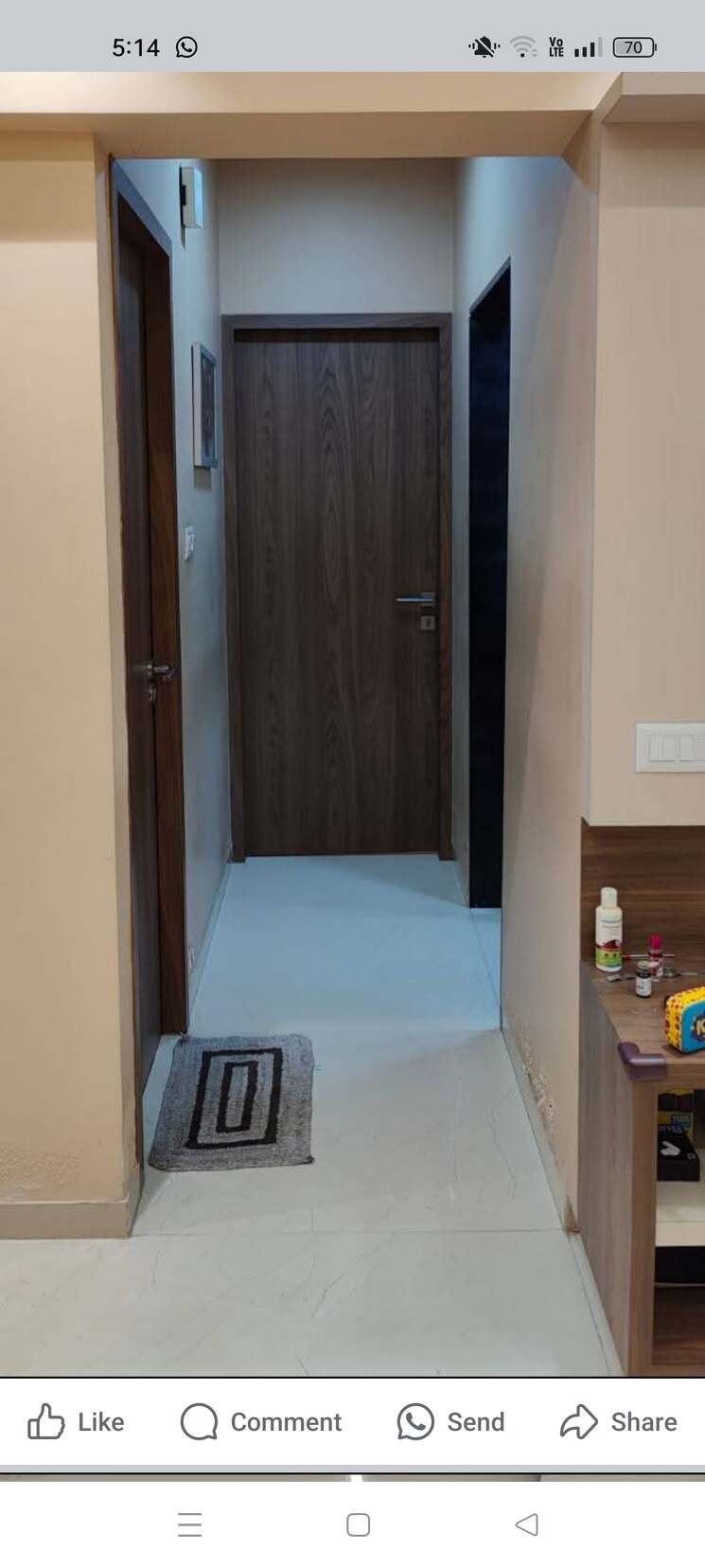 Room, goregaon-west-view-chs 1 Bedroom 410 Sq.Ft. Apartment In Goregaon West Mumbai 8489656