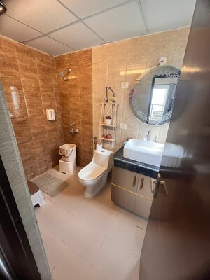 Bathroom in 2 BHK Apartment at Spacetech Edana, Alpha 1 Greater Noida – for Sale