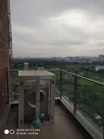 Balcony in 4 BHK Apartment at Tata Avenida, New Town – for Sale