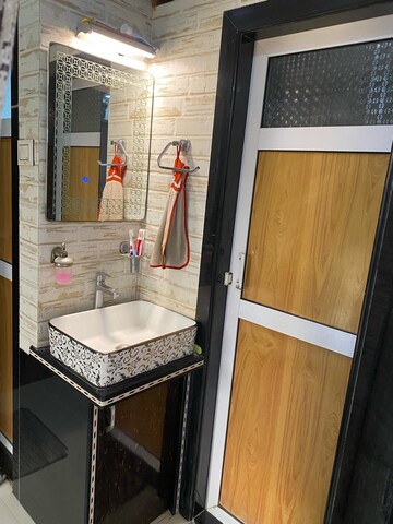 Master Bedroom in 1 BHK Apartment at Vaibhavi City, Kalyan West – for Rent