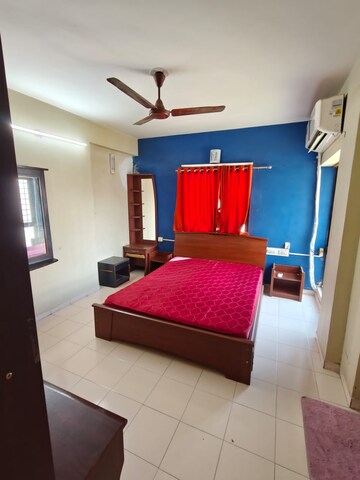 Bedroom in 2 BHK Apartment at HN Safal Samprat Residency, Satellite – for Rent