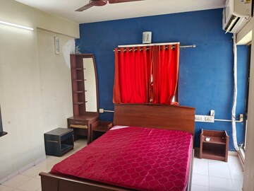 Bedroom in 2 BHK Apartment at HN Safal Samprat Residency, Satellite – for Rent