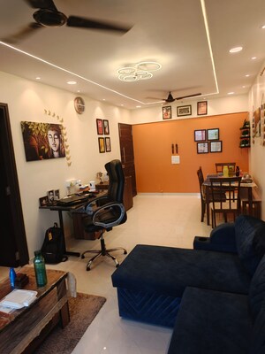 Living Room in 1 BHK Apartment at Gurukrupa Marina Enclave, Malad West – for Sale