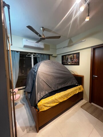 Bedroom in 1 BHK Apartment at Gurukrupa Marina Enclave, Malad West – for Sale