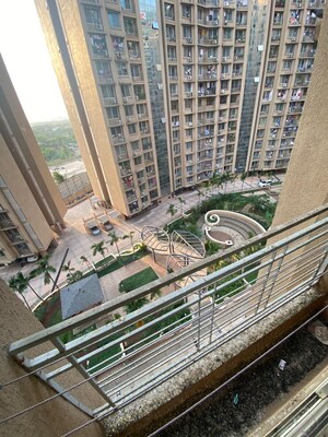 Balcony in 2 BHK Apartment at Gurukrupa Marina Enclave, Malad West – for Sale