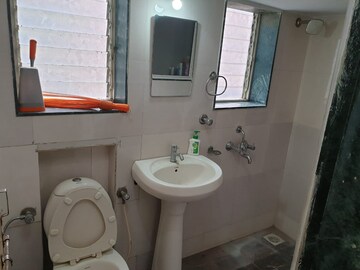 Bathroom in 1 BHK Apartment at Kumar Parisar, Kothrud – for Rent