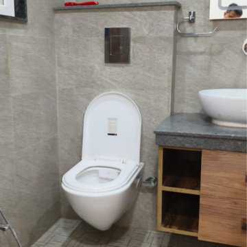 Bathroom in 3 BHK Builder Floor at East Of Kailash – for Rent