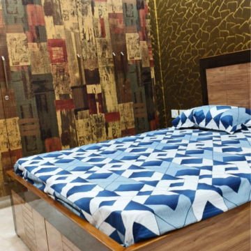 Bedroom in 3 BHK Builder Floor at East Of Kailash – for Rent