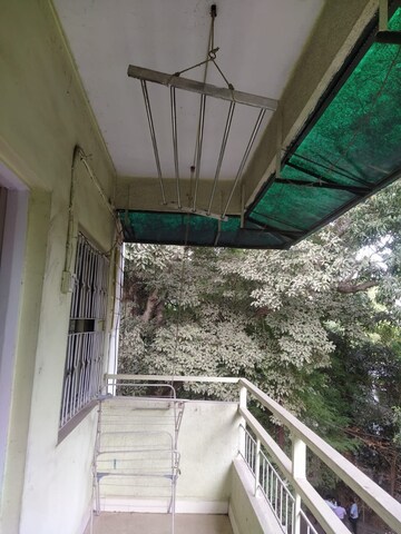 Balcony in 1 RK Apartment at Kumar Parisar, Kothrud – for Rent