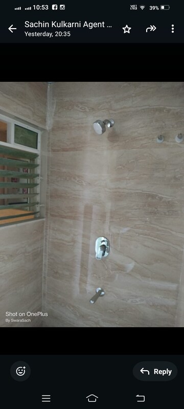 Bathroom in 1 BHK Apartment at Siddhi Highland Springs B4 C Wing, Dhokali – for Rent