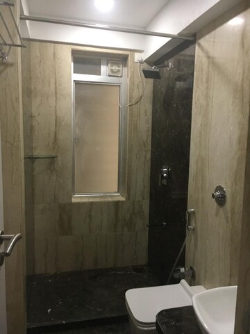 Bathroom in 2 BHK Apartment at Divine Aspen Garden, Goregaon East – for Rent