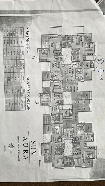 Master Plan in 2 BHK Builder Floor at Mittal Sun Aura, Sinhagad Road – for Sale