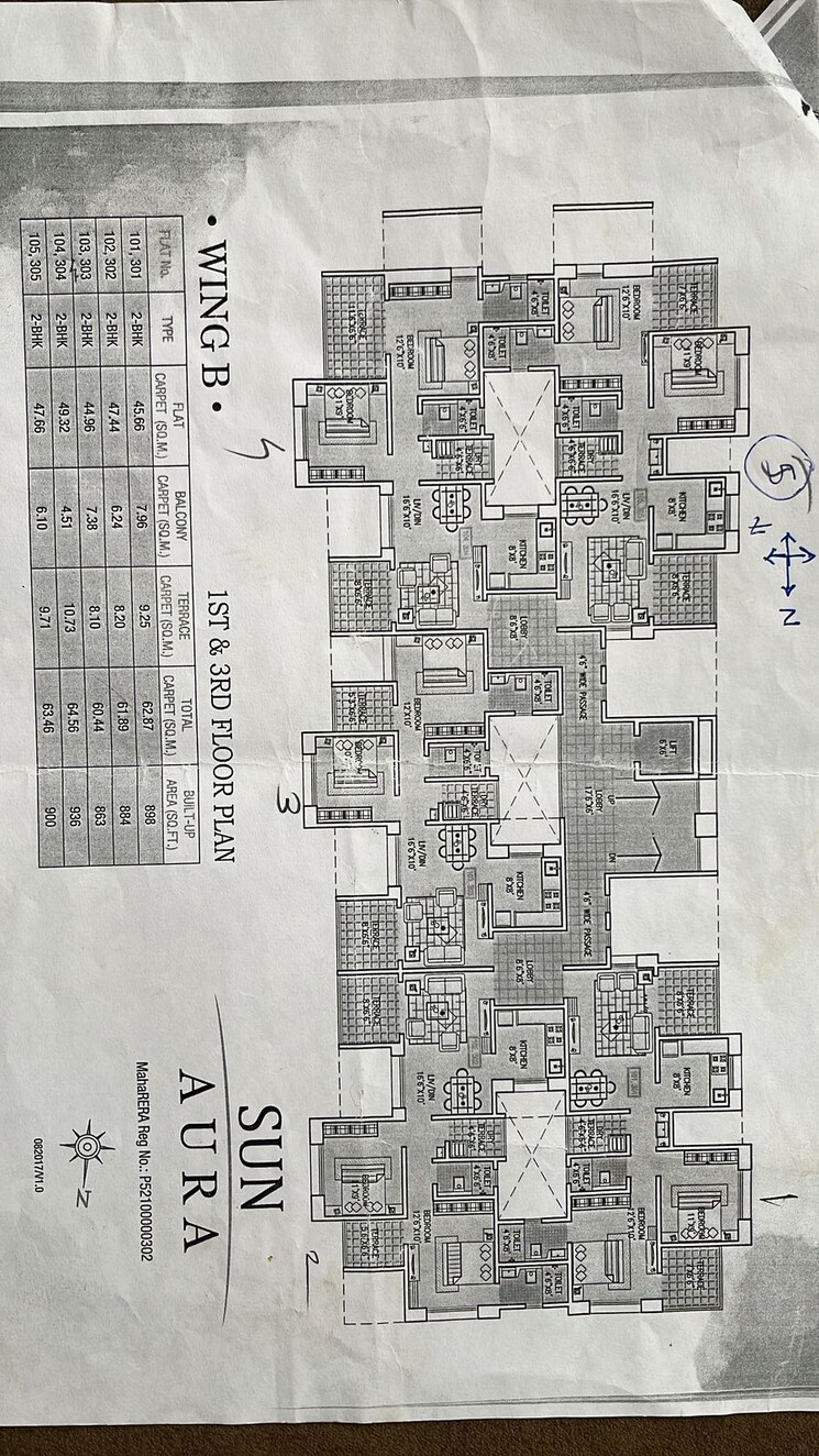 Master Plan, mittal-sun-aura 2 Bedroom 863 Sq.Ft. Builder Floor In Sinhagad Road Pune 8489895
