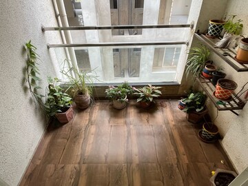 Balcony in 2 BHK Builder Floor at Mittal Sun Aura, Sinhagad Road – for Sale