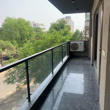 Balcony in 4 BHK Builder Floor at Ansal API Esencia, Sector 67 – for Sale