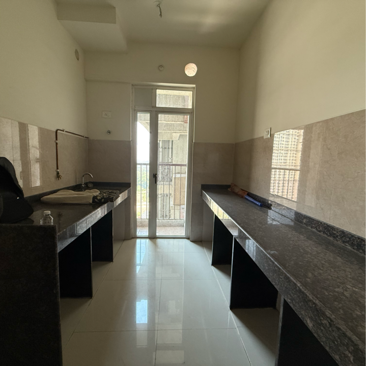 Kitchen, marathon-nexzone 2 Bedroom 640 Sq.Ft. Apartment In Palaspe Phata Navi Mumbai 8490028
