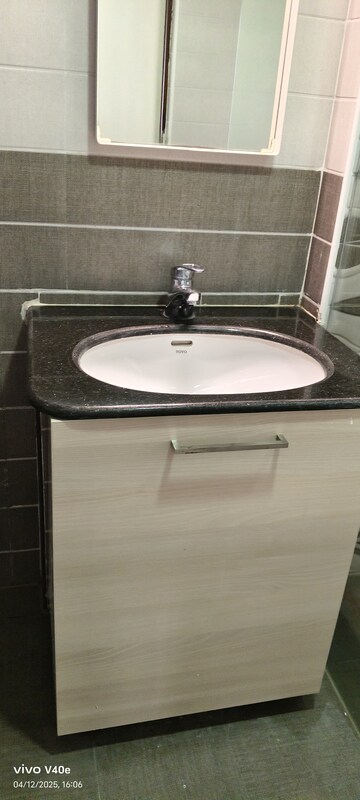 Bathroom in 3 BHK Apartment at Movie Towers, Kokapet – for Rent