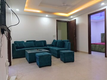 Living Room in 4 BHK Builder Floor at Saket – for Rent