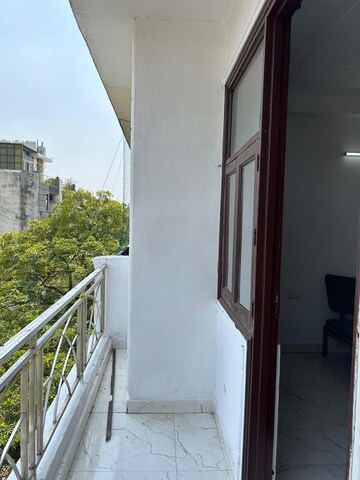 Balcony in 4 BHK Builder Floor at Saket – for Rent