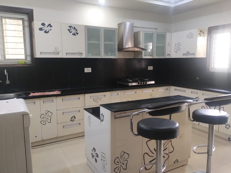 Kitchen, fresh-living-apartments 4 Bedroom 3000 Sq.Ft. Apartment In Madhapur Hyderabad 8490139