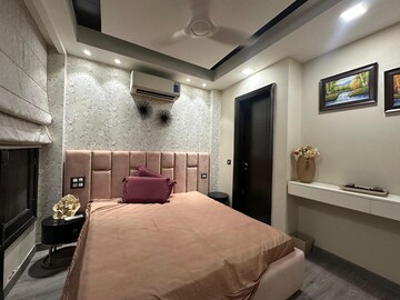 Bedroom in 3 BHK Builder Floor at Freedom Fighters Enclave – for Rent